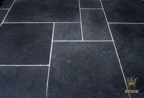 Castle Stone Black Gezoet Groot Wildverband vloertegels