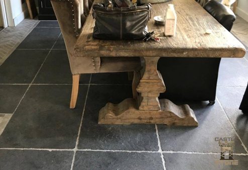 Castle Stone Black Natural verouderd 60x90cm Eetkamer-XL