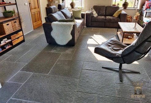 Castle Stone Blue Natural Groot Wildverband Salon